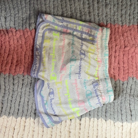 Champion Pastel Multi Color Athletic shorts. Kids 14/16. - Picture 3 of 4